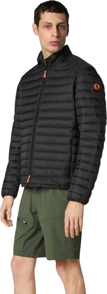 Winter Jacket Save The Duck Alexander Synthetic Jacket Grey Black
