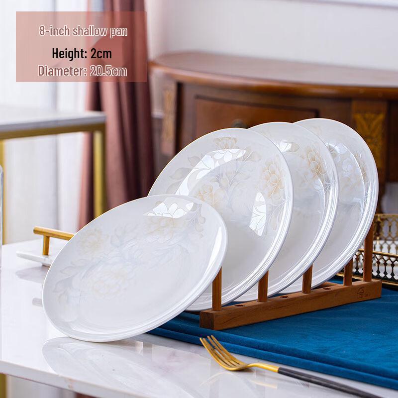 Handton European Style Rice Husk Plate Set