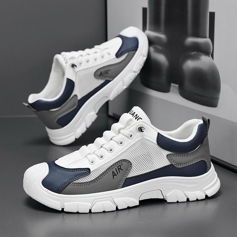 Новые мужские удобные спортивные туфли повседневная обувь корейская версия тренда обувь — фото 4