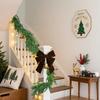 Yousheng Pine Christmas Garland Realistic Greenery Evergreen Cedar Wreath Winter Holiday Decor Mantel Fireplace Stair Indoor Outdoor Decor