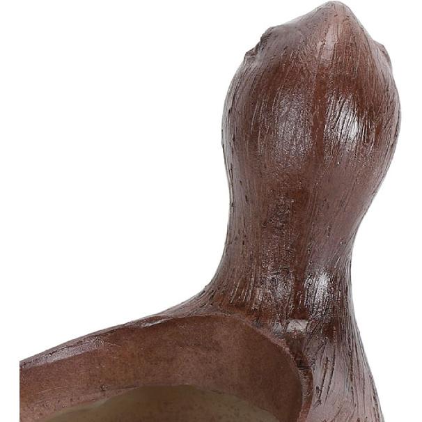 

Cute Animal Flower Pot Duck Shaped Planter Resin Decorative Animal Flower Pot for Yard Garden Terrace Balcony