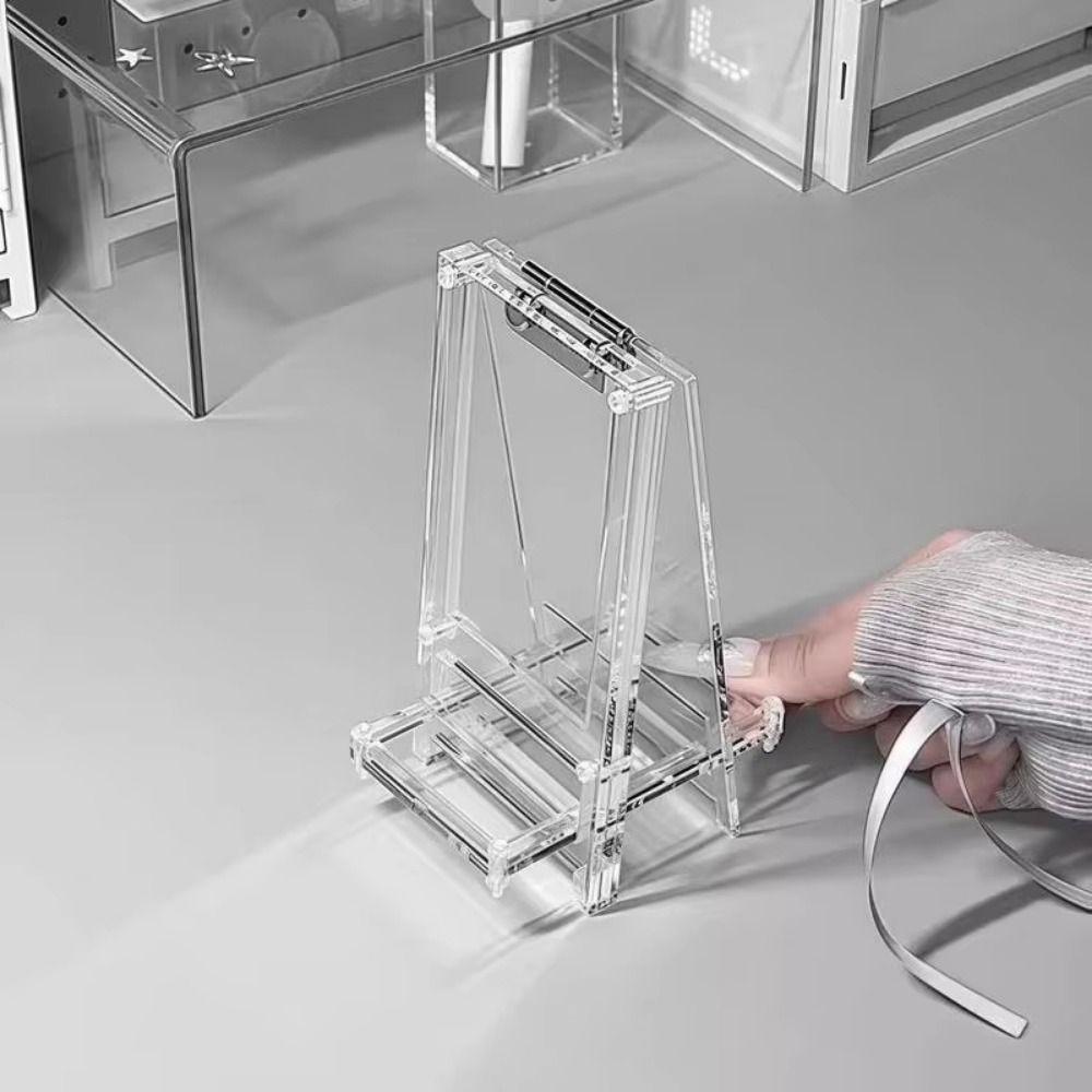 Clear Collection Card Display Stand Free Standing Acrylic Card Sleeves Frame  Ins Mini Album