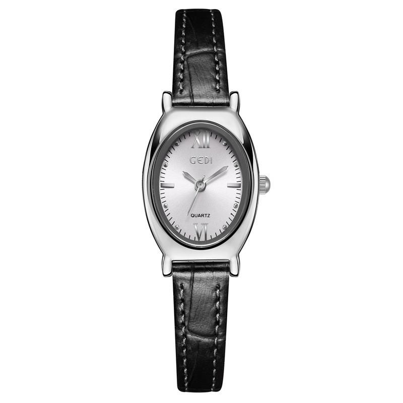 

Womens Leather Quartz Watch With Water Resistance For Casual Office Use Style A