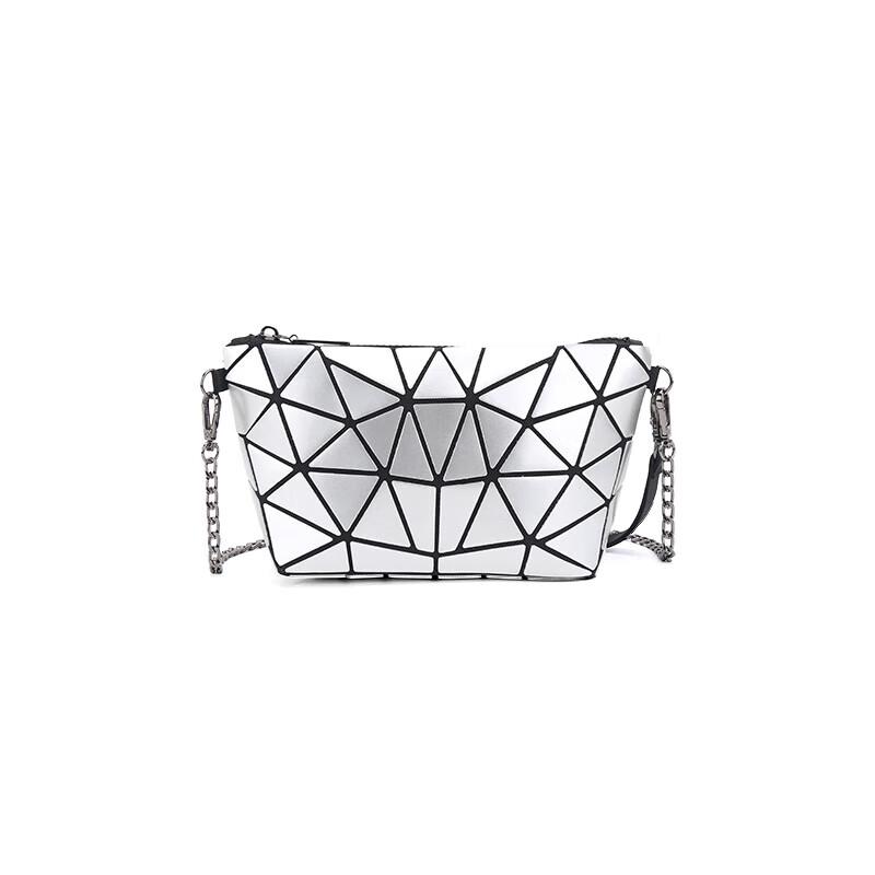 PLOVER Women s Geometric Chain Crossbody Bag Small