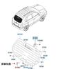 Auto parts High quality Tail Gate Glass Grip for kia Sportage 2004-2010 for hyundai Tucson 2004-2010 817902E010 81790-2E010