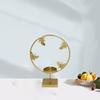 Gold Iron Candle Holder Exquisite Desktop Tealight Holder  Wedding Props
