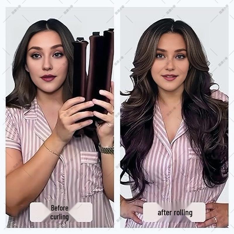 Lazy No-Heat Curling Iron: Sleep Styling Tool for Effortless Updos and Curls