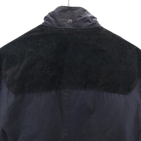 Barbour wax oiled jacket S Navy CRIEFF WAX JACKET Men's Used