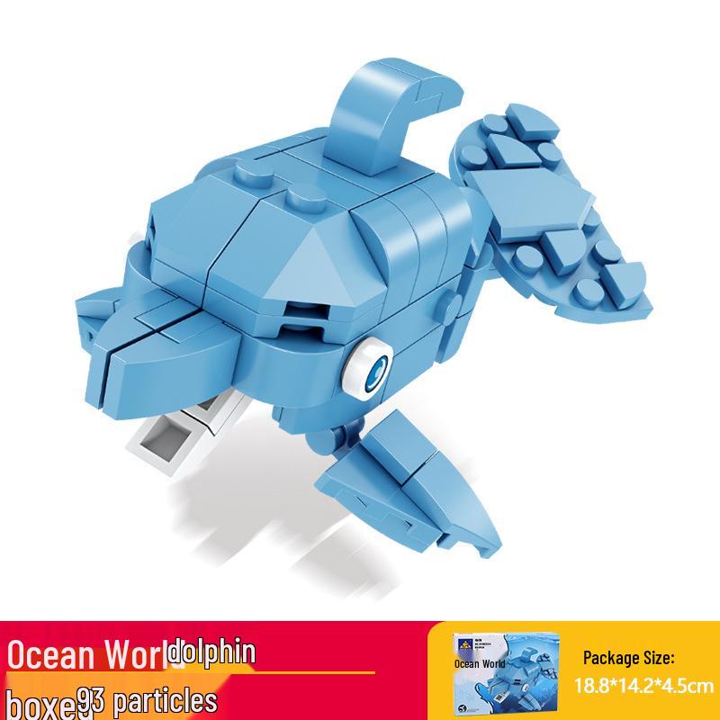 Kai Zhi Compatible Lego Insect Toy: Mantis Model Building Blocks for Kids, Educational Animal Jigsaw Puzzle Gift