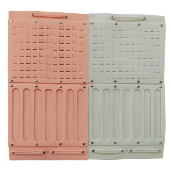 Earrings Necklace Storage Hanger Large Capacity Simple Installation Multipurpose Wall-Mounted Hair Clip Hairband Holder