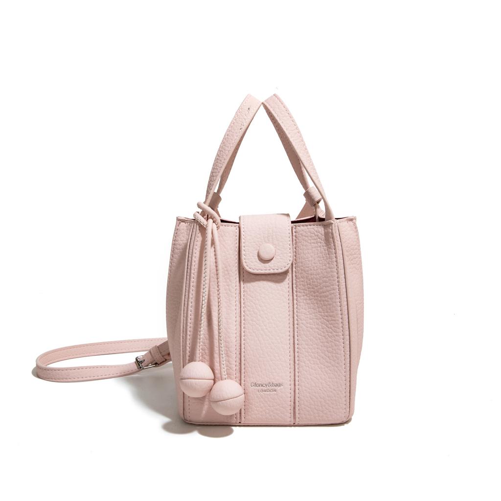Handbag, Small Handbag, Simple Bucket Bag, Single Shoulder Crossbody Bag