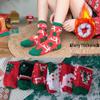 Women's Non-Slip Coral Fleece Christmas Socks, Mid-Tube, Thick and Plush, Perfect for Autumn and Winter, Ideal As Cozy Sleep Socks.