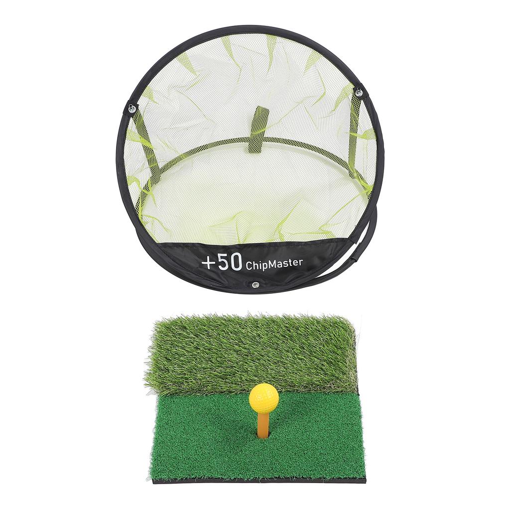 Golf Chipping Netz Polyester Netz Verstellbare Stange Bälle Matte Golf Ziel Übungsnetz für Erwachsene K