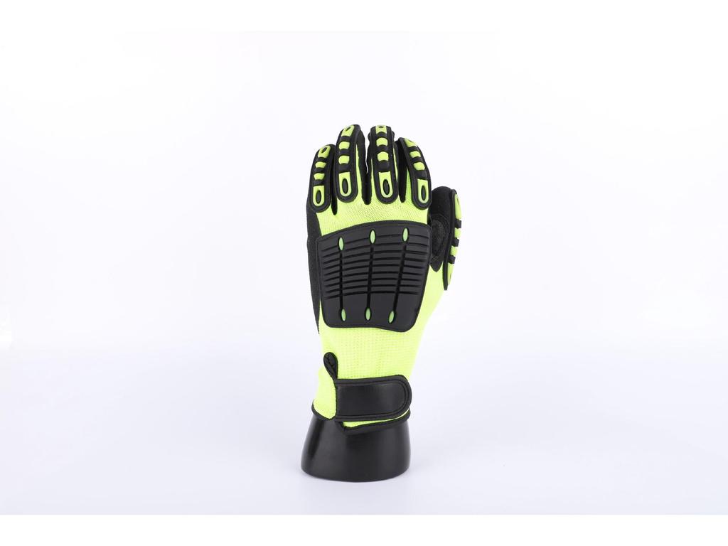 TPR Impact & Cut-Resistant Nitrile Work Gloves - Anti-Smash, Anti-Slip, Industrial-Grade Protection
