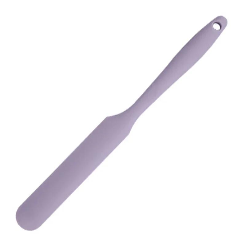 Spatola Lunga in Silicone Resistente alle Alte Temperature Multicolore Spatola per Crema Accessori Domestici per Fare Torte Strumenti per la Cottura