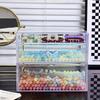 1pc Desktop Transparent Stackable Acrylic Bead Storage Box Drawer Style Bead Bralet Hair Acssory Storage Organizer