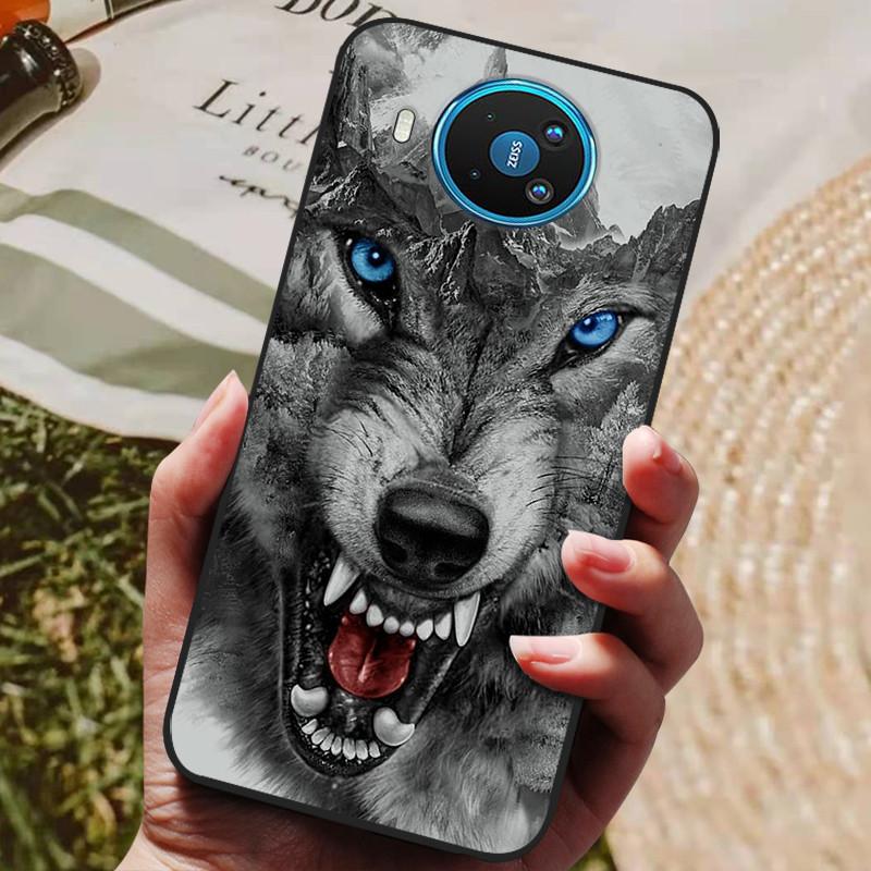 For Nokia 8.3 5G Case Soft TPU Silicone Cover for Nokia 8.3 Nokia8.3 5G Phone Case 6.81 Inch Cute Cat Protective Case Bumper
