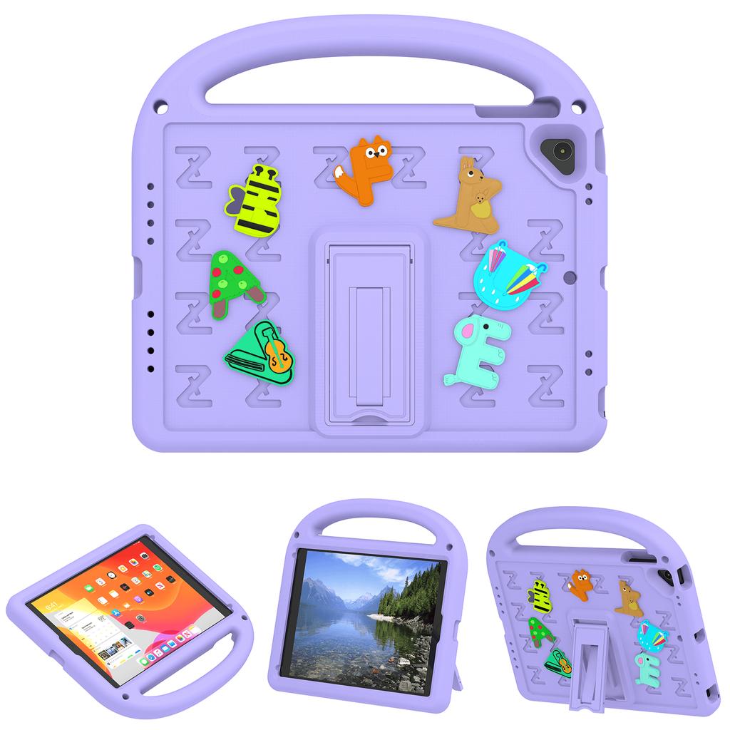 Kinder EVA Hülle für iPad 9.7 6. 5. Gen 9,7 Zoll A1822 A1823 A1893 A1954 Niedliche Cartoon Buchstaben Stoßfeste Tablet-Abdeckung
