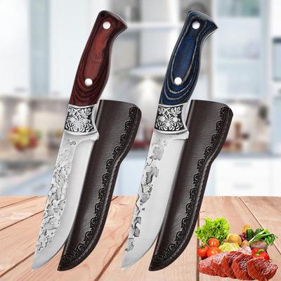 Hand-forged Boning Knife Thickened Butcher Knife Special Stainless Steel Express Dividing Knife Wooden Handle Fruit Knife