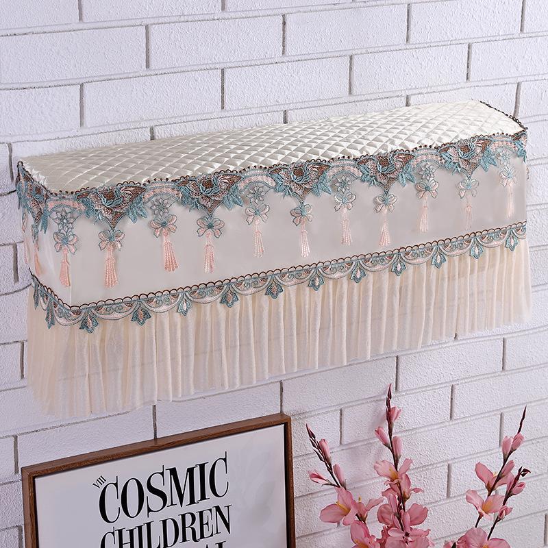 Universal Wall-Mounted Air Conditioner Dust Cover: Anti-Blow Windshield, Windproof Curtain, Full Sleeve Protection for Cabinet Machines