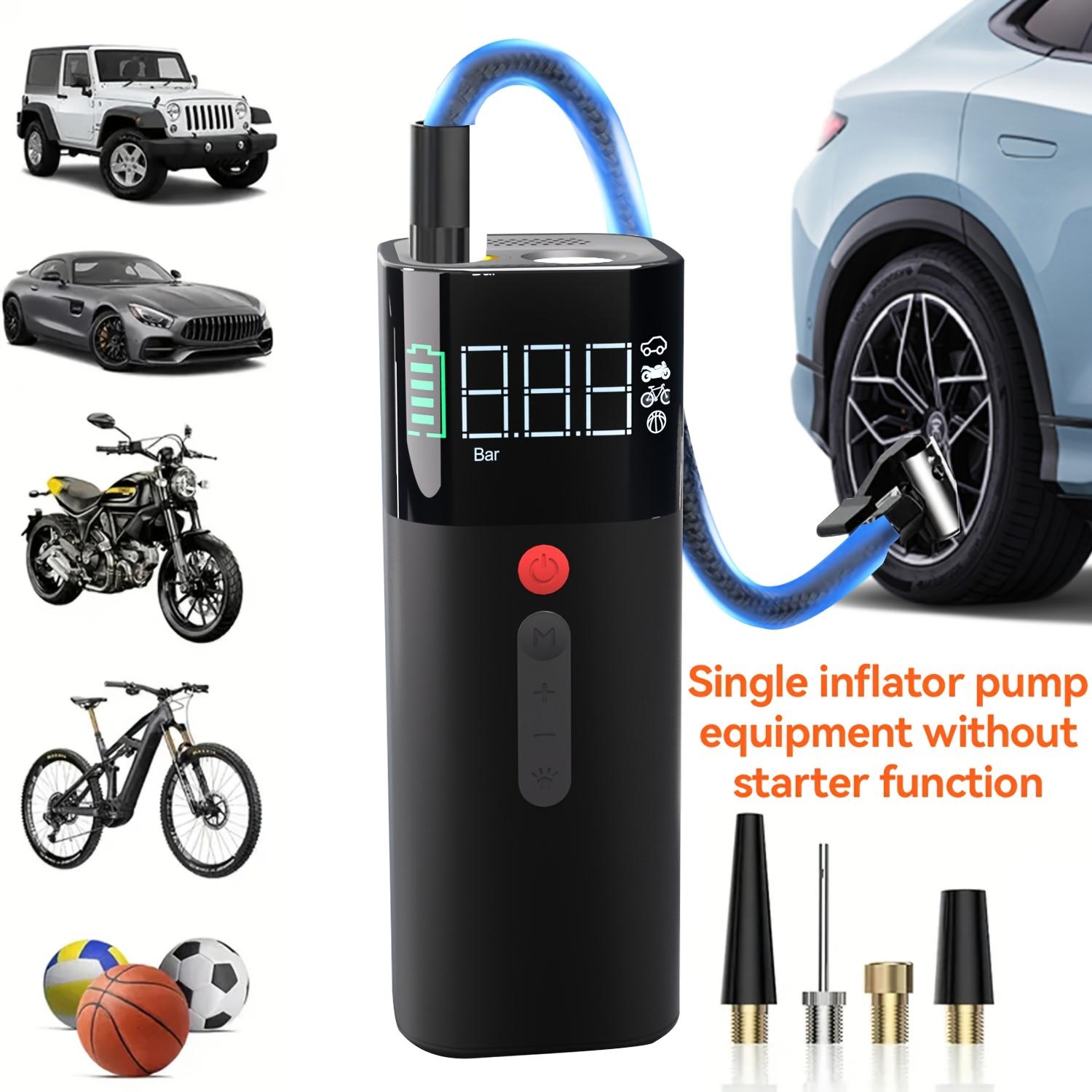 

2025 Новый автомобильный пусковой агрегат с воздушным компрессором, пусковой аккумуляторный пусковой агрегат, портативный 5000A пик 150PSI цифровой насос для накачивания шин