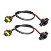5202 to H11 Pigtail Sockets Wires For Subaru BRZ Scion FR-S Fog Lamps Conversion