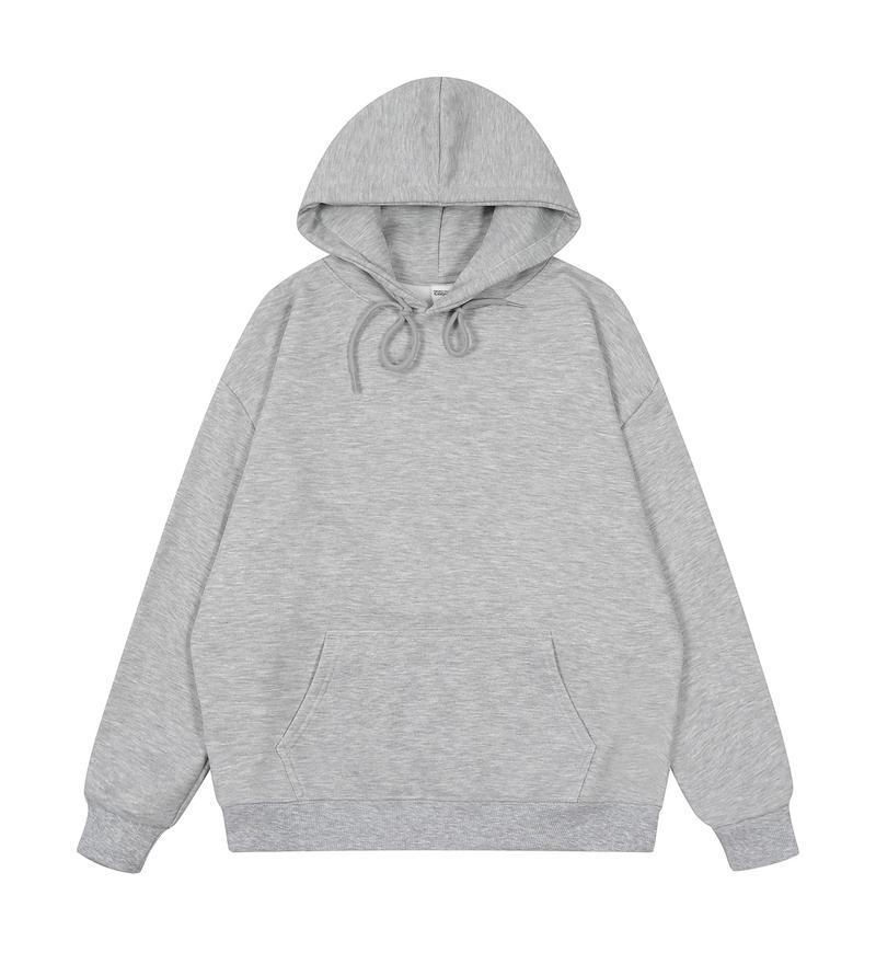 Women’s Retro Cotton White Hoodie – Autumn/Winter 2024 Loose Oversize Jacket Trend