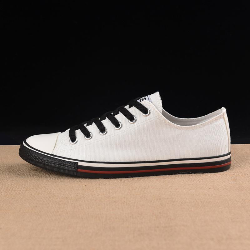 white canvas sperrys