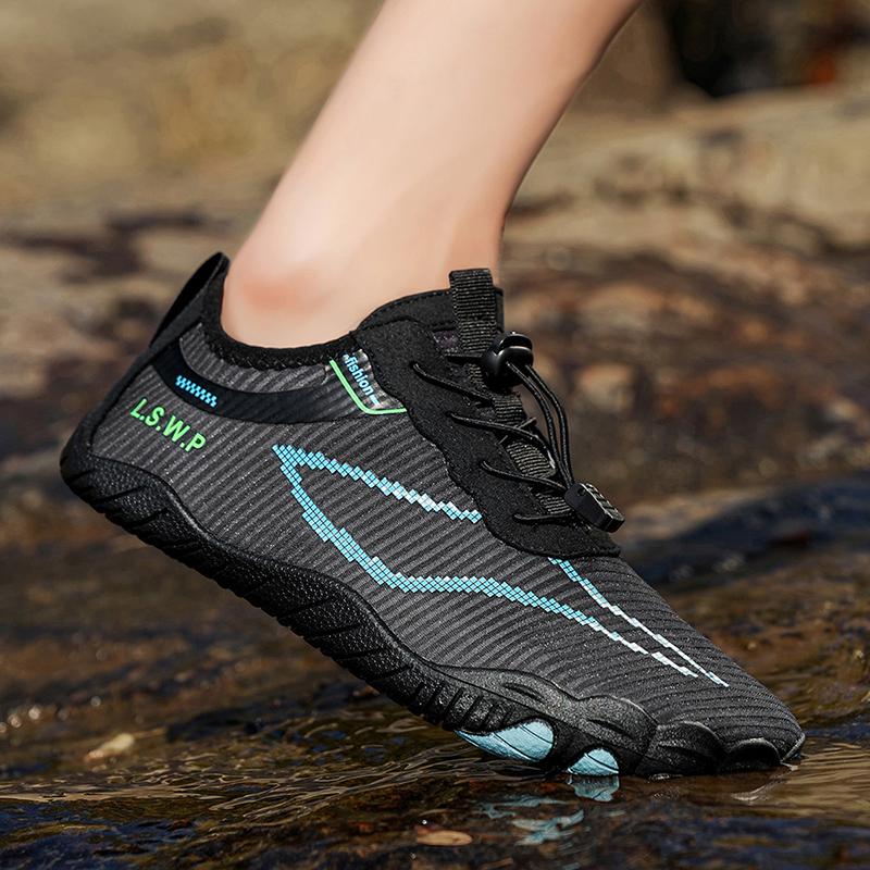 Unisex Quick Dry Water Shoes Men Green Beach Swimming Surfing Seaside Aqua Shoes Couple Barefoot Upstream Sneakers