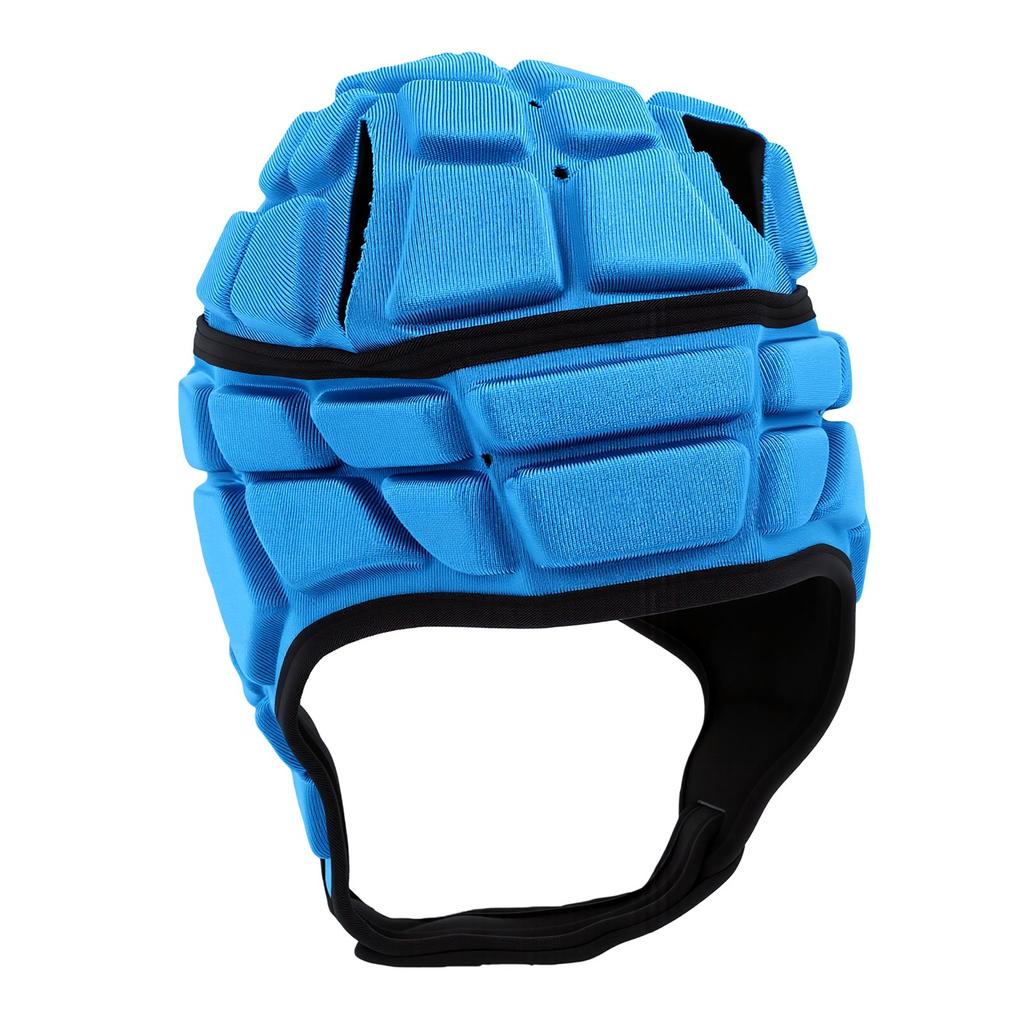 Casco Protector de Fútbol para Adultos Equipo Protector de Espuma EVA Multideporte Ajustable Ligero para Patinaje Esquí Bicicleta