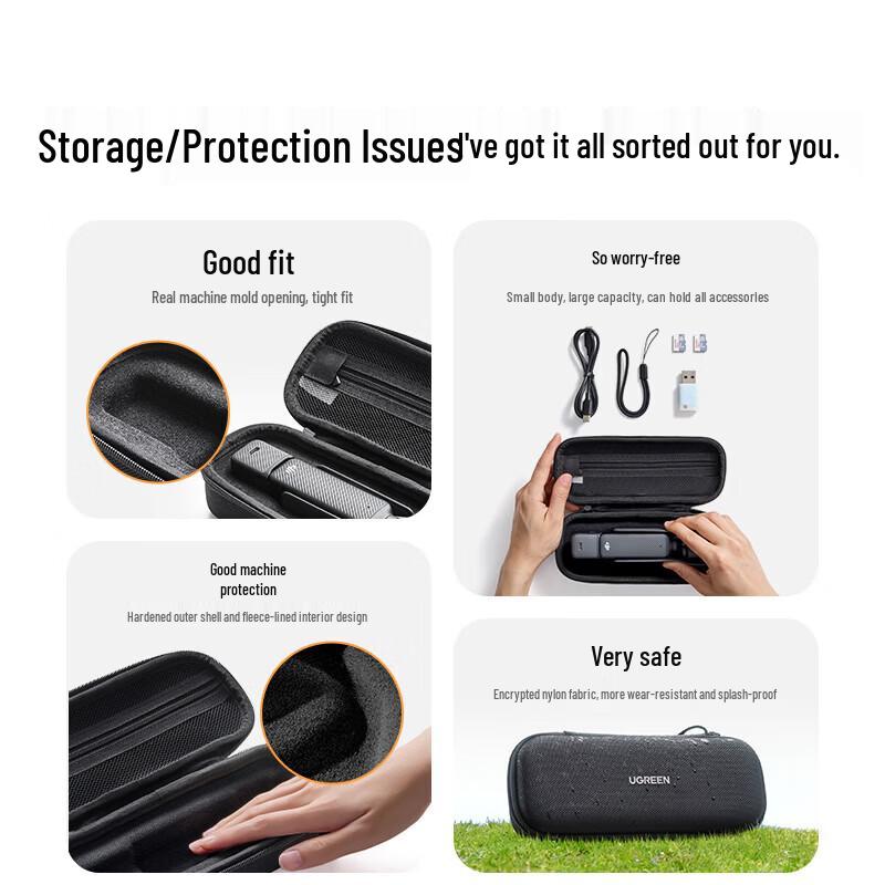 Ugreen Hartschalenkoffer für DJI Pocket 3 (3 Pack)