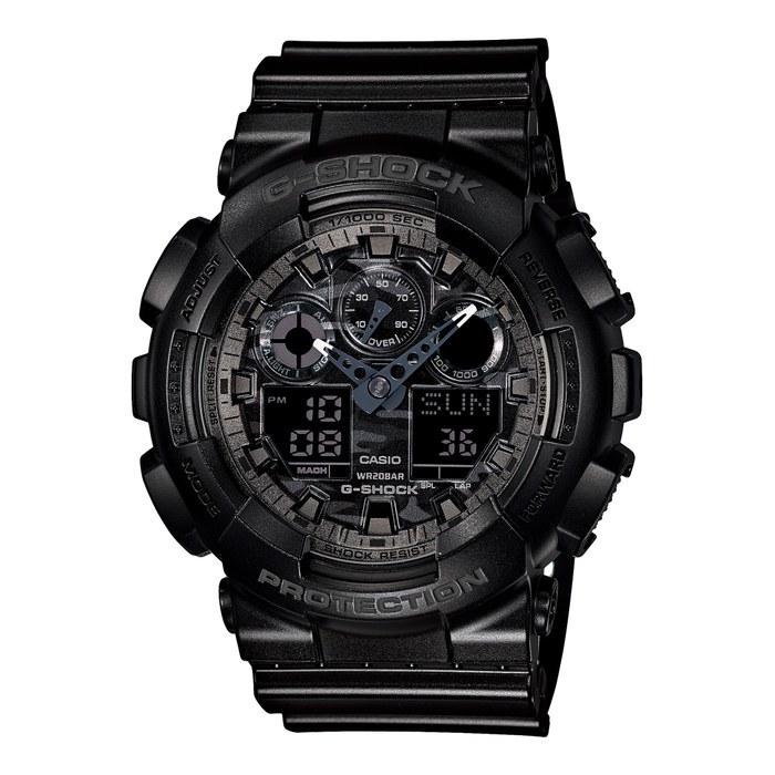 [Casio] G-Shock GA-100CF-1AJF Camouflage (Black)