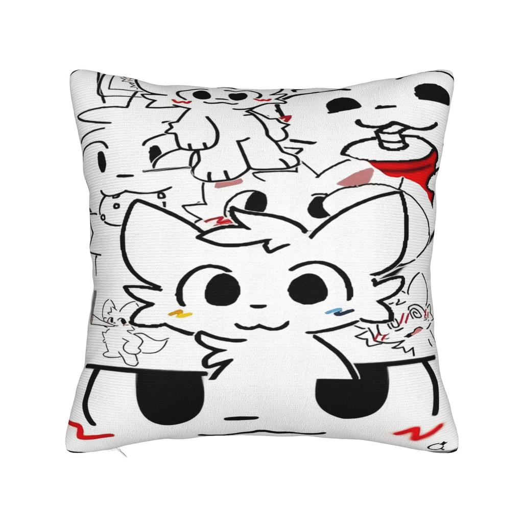 Living Room Decor Boykisser Silly Cat Pillowcase Merch Pillow Covers Zipper Multiple Sizes