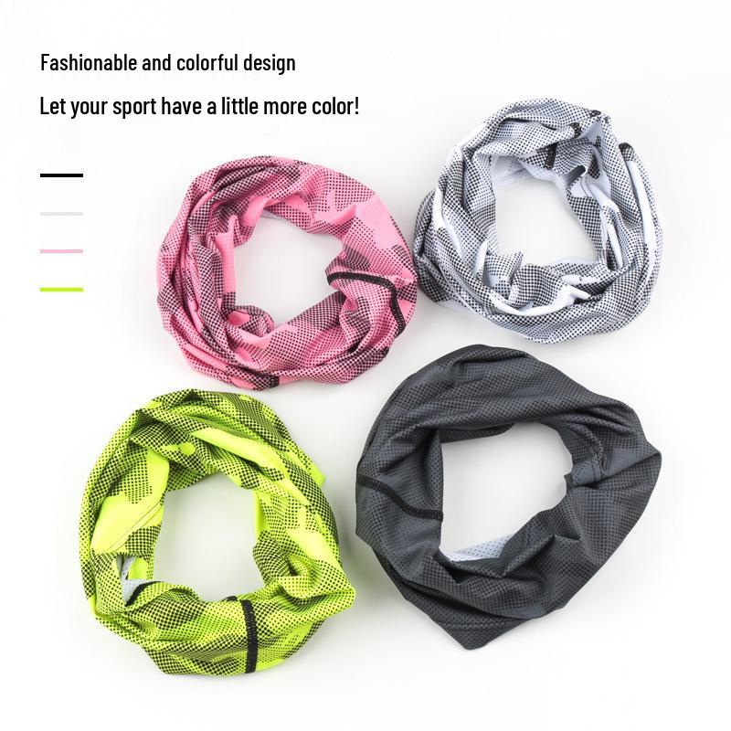 Protection Été Homme Soie Glacée Cagoule Intégrale & Tour de Cou - Masque Solaire d'Extérieur Moto & Cyclisme