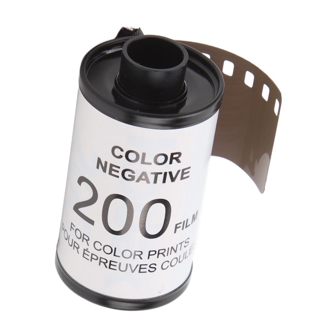 8 Sheets 35mm Camera Color Negative Film Vintage ISO200 35mm Camera Color Film Roll For 135 Cameras