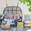 Spring Summer Pillow Covers Set Of 4 Floral Throw Pillow Covers Hello Sunshine Flower Cushion Covers Square Soft Pillow Cases