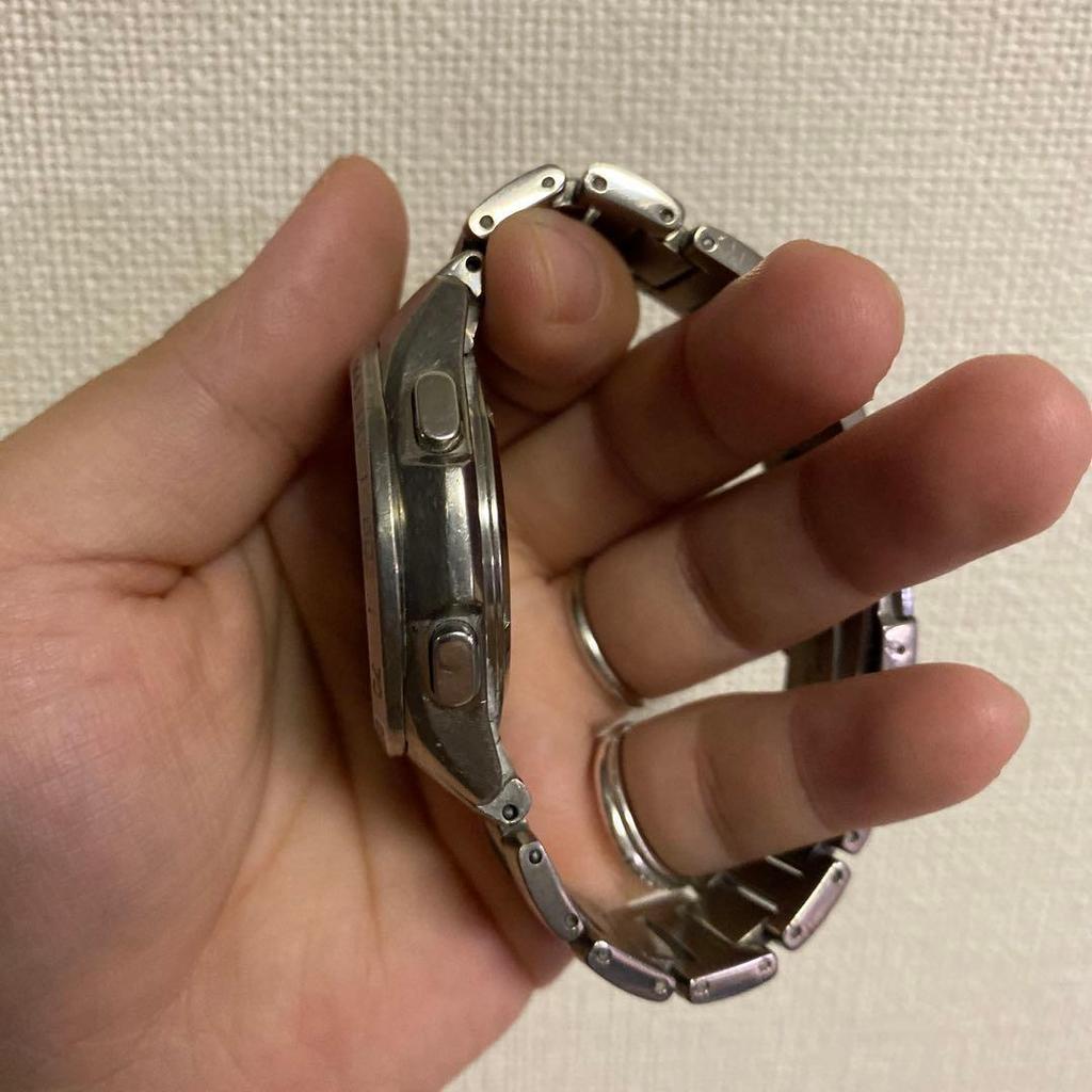 Used Battery dead CASIO OCEANUS Titanium watch for men