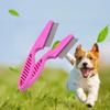 Stainless Steel Needle Hairdressing Brush Tool Cats/Dogs Self Cleaning Brush