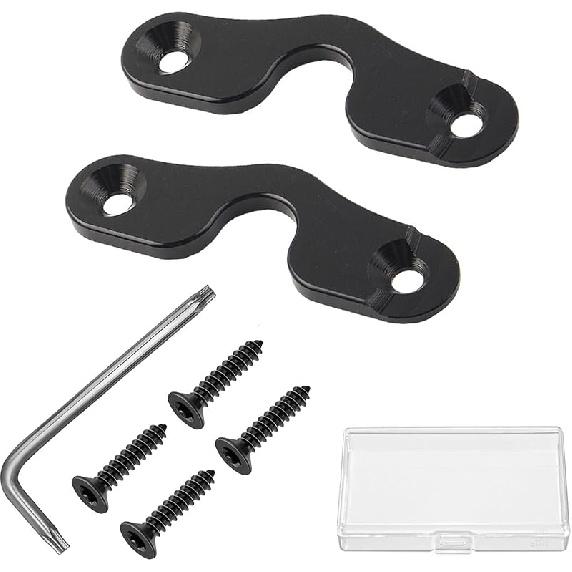 Sun Visor Repair Kit, Compatible With Jeep Wrangler JK, JL, JT Gladiator 2018-2024, Aluminum Alloy Sun Visor Driver Side Replacement, Used For