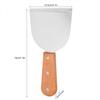 Stainless Steel Barbecue BBQ Grill Scraper Kitchen Cooking Steak Fried Shovel Pancake Flipper