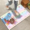 Night Garden Carpet Rug for Living Room Bedroom Home Sofa Decoration,Kids play Nonslip Floor Mat