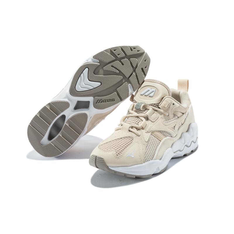 Mizuno Rider 1 Beige/Yellow Sneakers D1GA192749