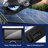 Solar Powered Demon Eye Car Rear Window LED Light, 4 Lighting Modes Breathing Flash, Wireless Suction Cup Car Decor Light Universal for All Vehicles