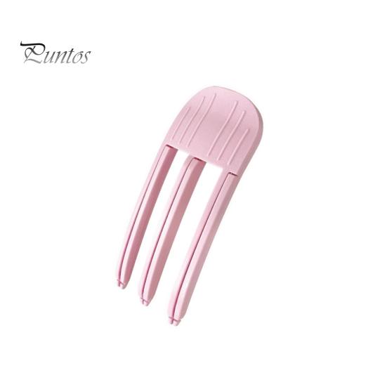 

Невидима заколка для волосся Гребінець Пластиковий природний об єм Пухнаста укладка Гребінець для підтягування коренів волосся Термостійкий стайлер для волосся S рожевий