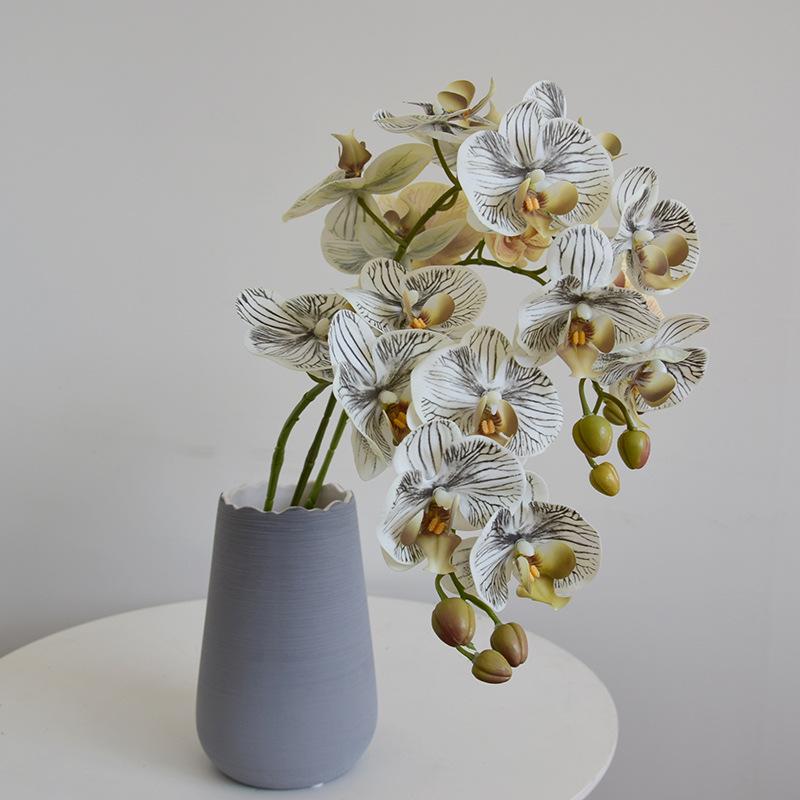 Phalaenopsis Wabi-Sabi Style Artificial Flowers for Home, Wedding, or Hotel Decor
