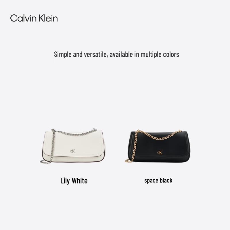 Calvin Klein Women's CK Letter Chain Shoulder Bag