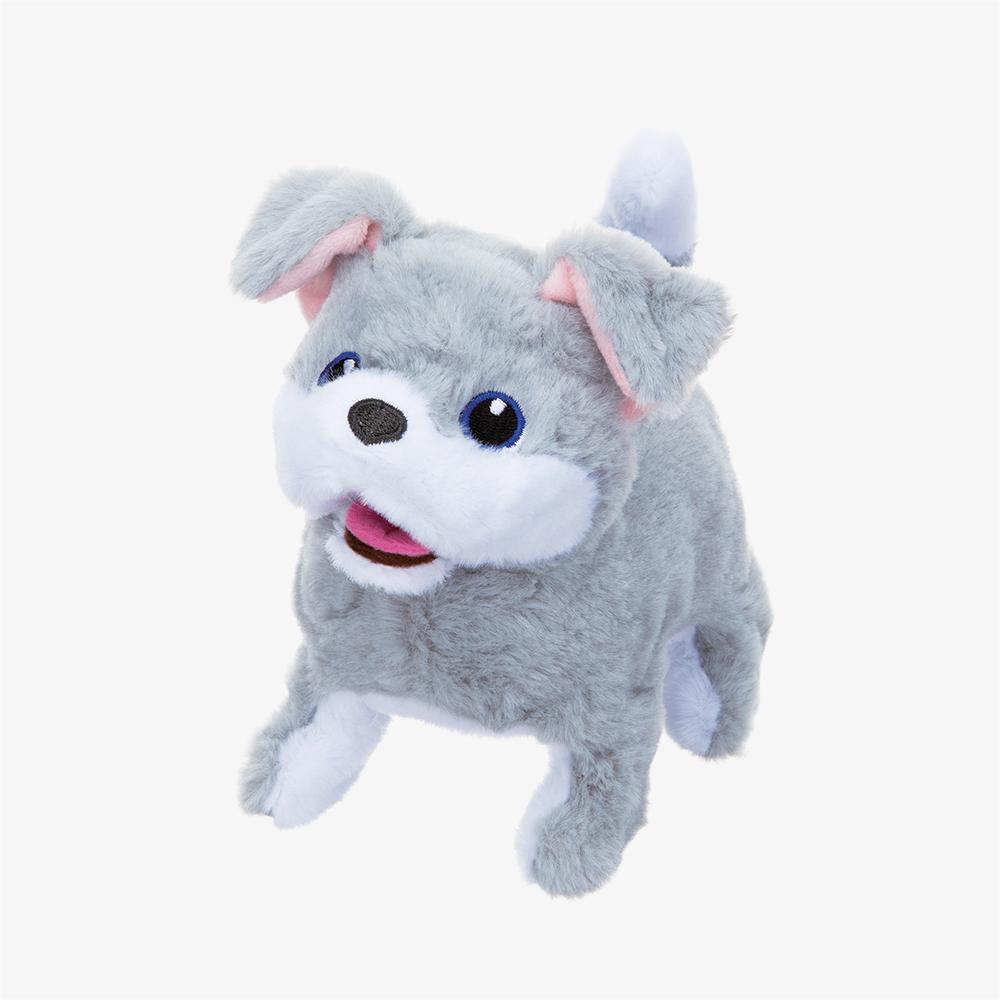

[young toys] Little Shushu Hattie Walk & Bark Terrier Interactive Plush Toy