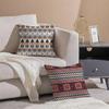 Moroccan Style Pillow Case Anti-dustmite Pillowcase Invisible Zipper Silky Short Plush Sofa Cushion Cover
