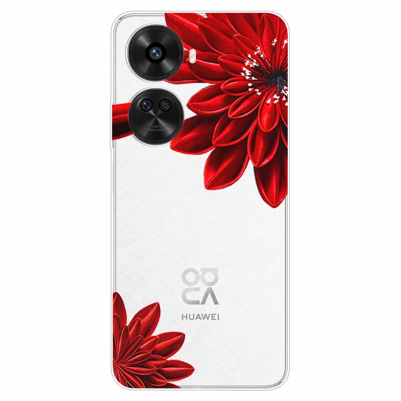 For Huawei Nova 12 SE Case Soft Girl Shockproof Phone Cover for Huawei Nova 12SE Case BNE-LX1 TPU Clear Transparent Silicone