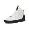 SNOOPY X Anta High Top Sneakers Mens White Black 912138601-2